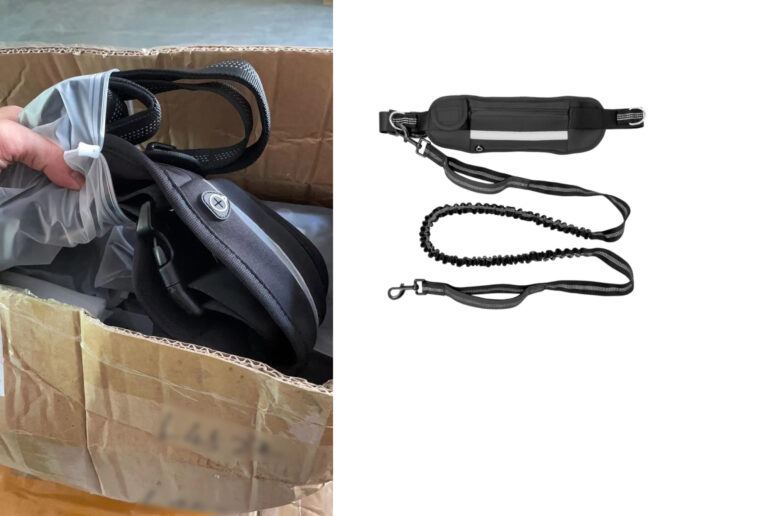 Dog running belt